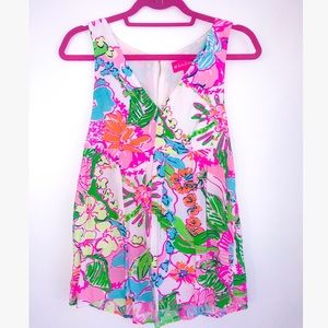 Lilly Pulitzer for Target Tropical Print Tank Top